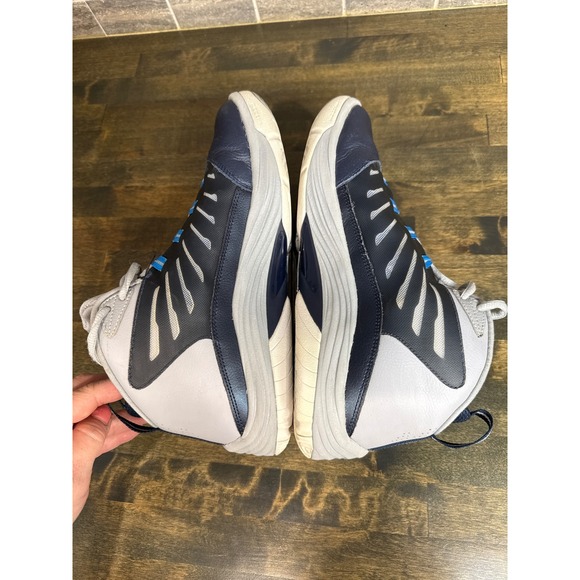 Jordan New School Navy Grey Blue Basketball Shoes 654287-407 Mens 8.5 main image 8